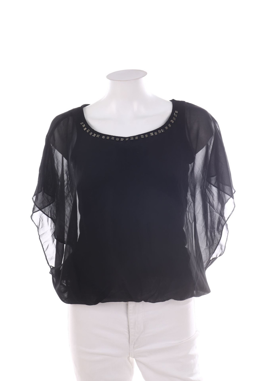 flame - Kurzarm-Bluse - M