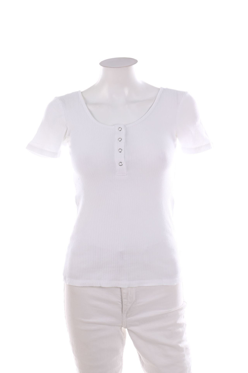 pieces - Kurzarm-Shirt - S