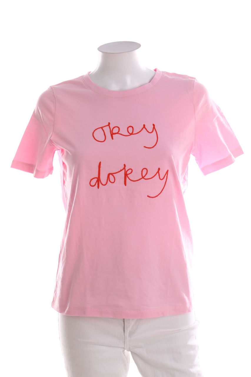 Boden - Kurzarm-Shirt mit Statement-Print - S