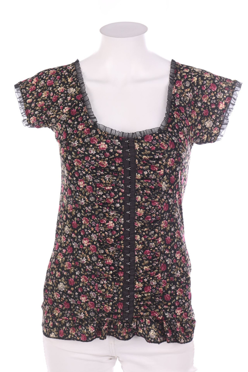 okay - Kurzarm-Bluse - XL