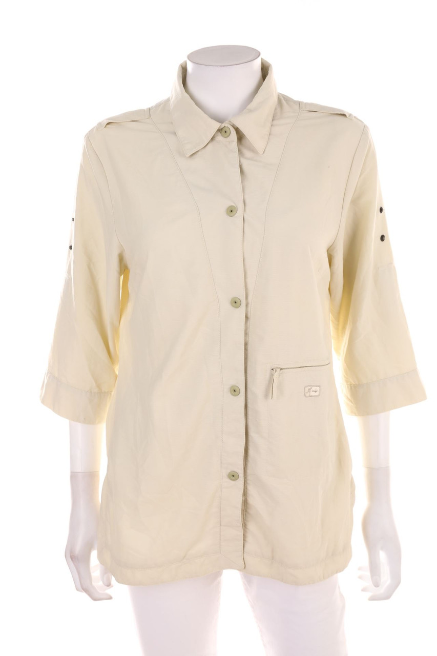 SECONDHAND - Hemd-Bluse mit kurzem Ärmel - L