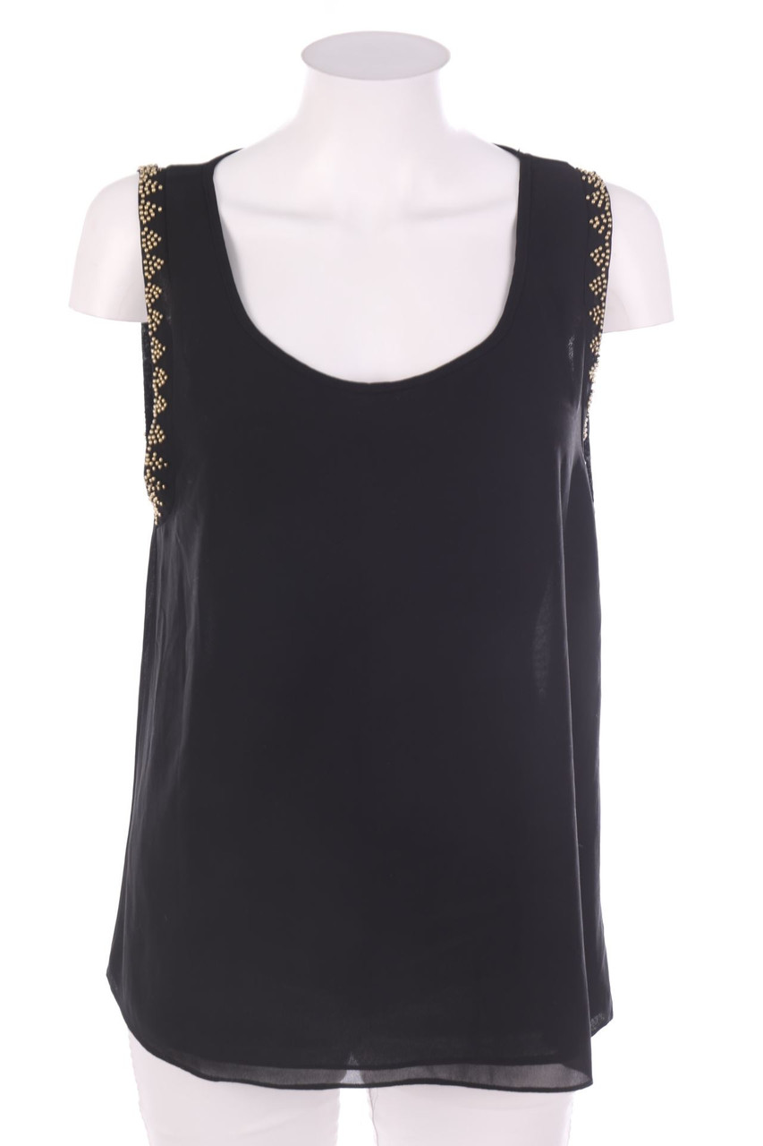 SECONDHAND - Top mit Perlen - M
