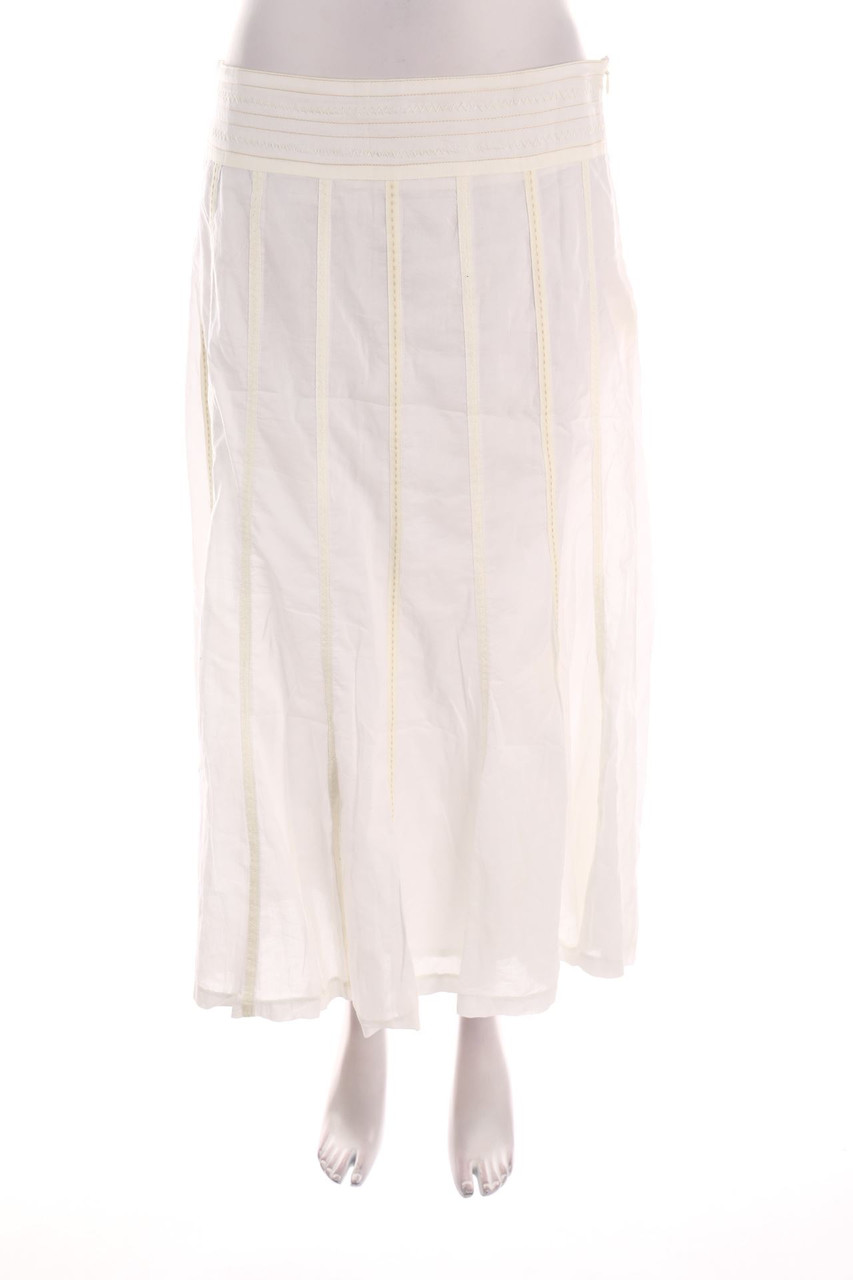 olsen - Maxi-Rock aus Baumwolle - L