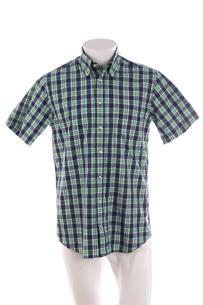 ANDREW JAMES - Kurzarm-Hemd mit Karo-Muster - M