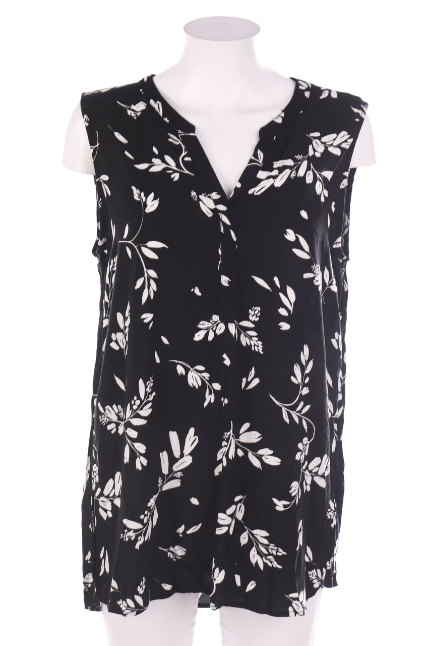 Ohne Label - Blusentop mit Blumen-Print - D 42