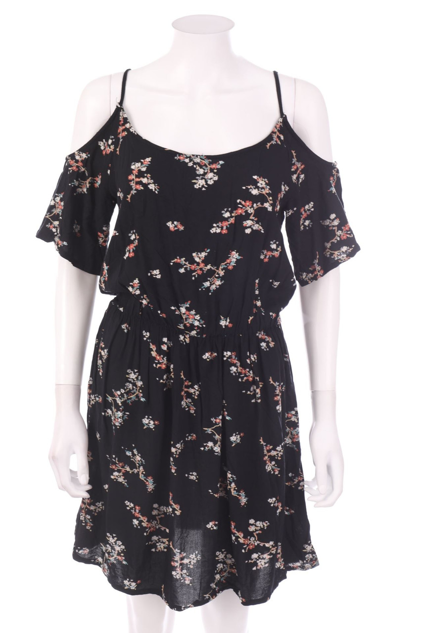 Pimkie - Cold-Shoulder-Minikleid mit Blumen-Print - D 38