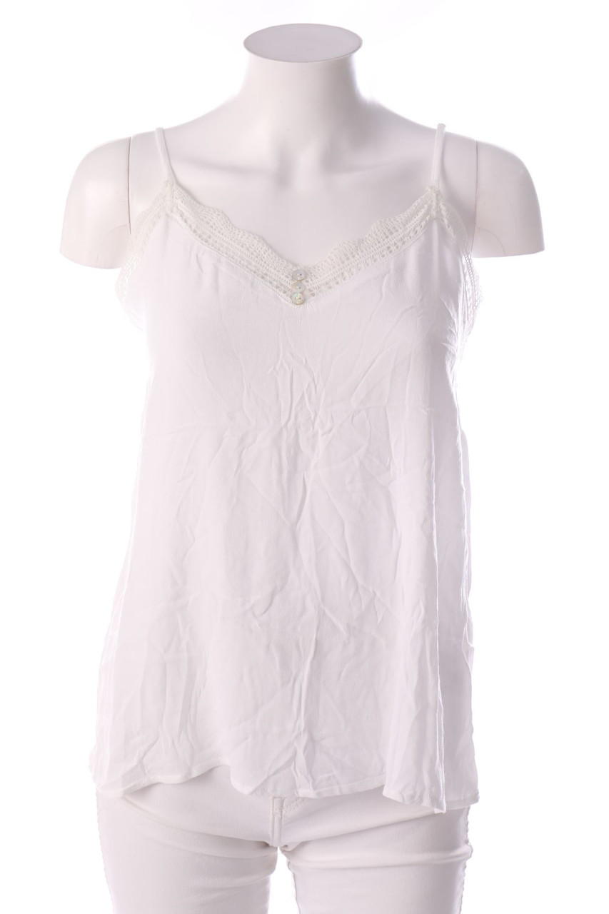 promod - Blusentop mit Spitze - D 34