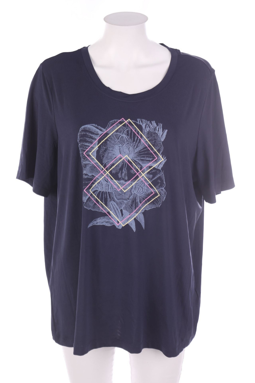 crivit - Kurzarm-Shirt mit Print - XL