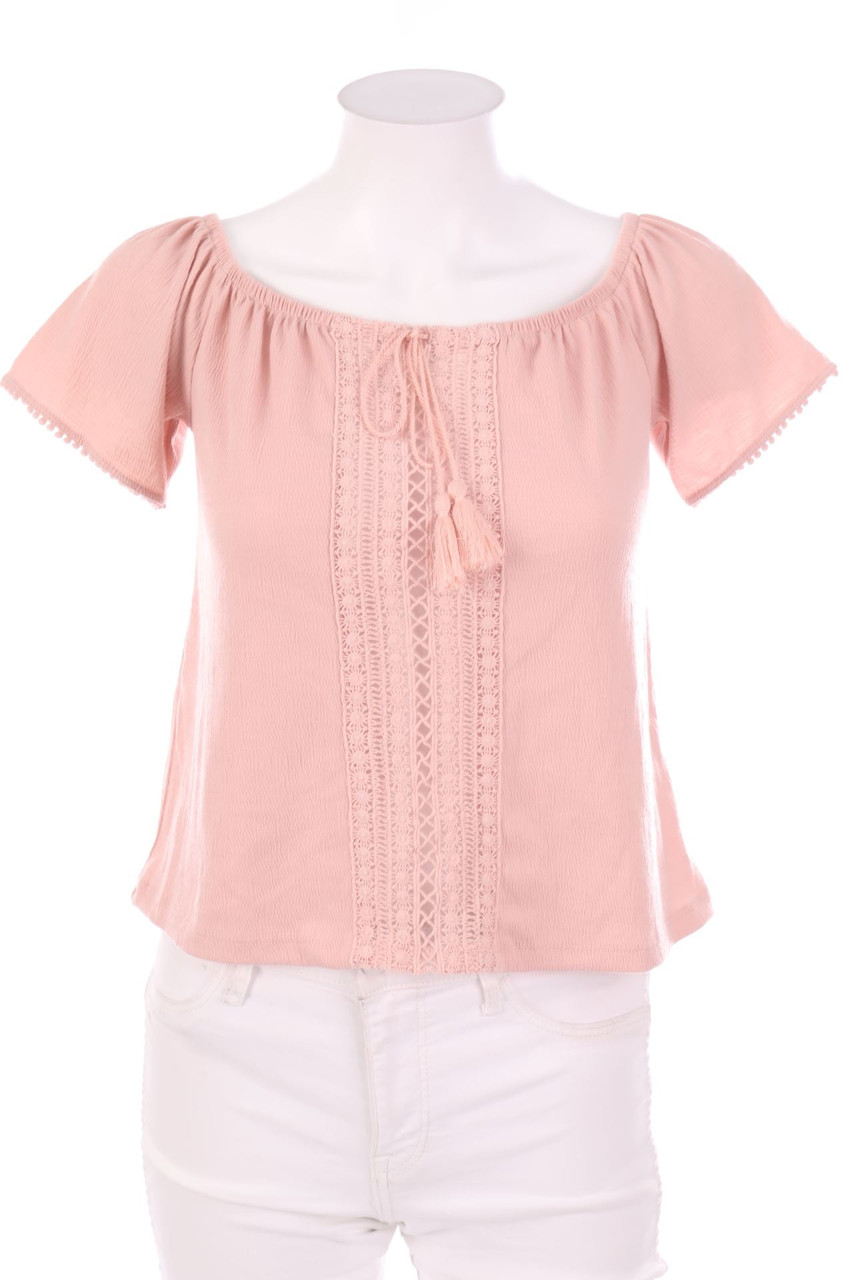 H&M - Kurzarm-Bluse - S