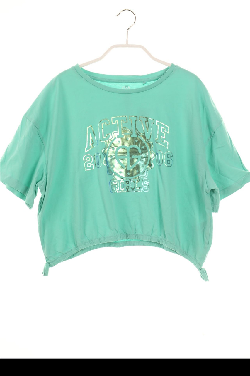 C&A - Cropped-T-Shirt mit Print - 170