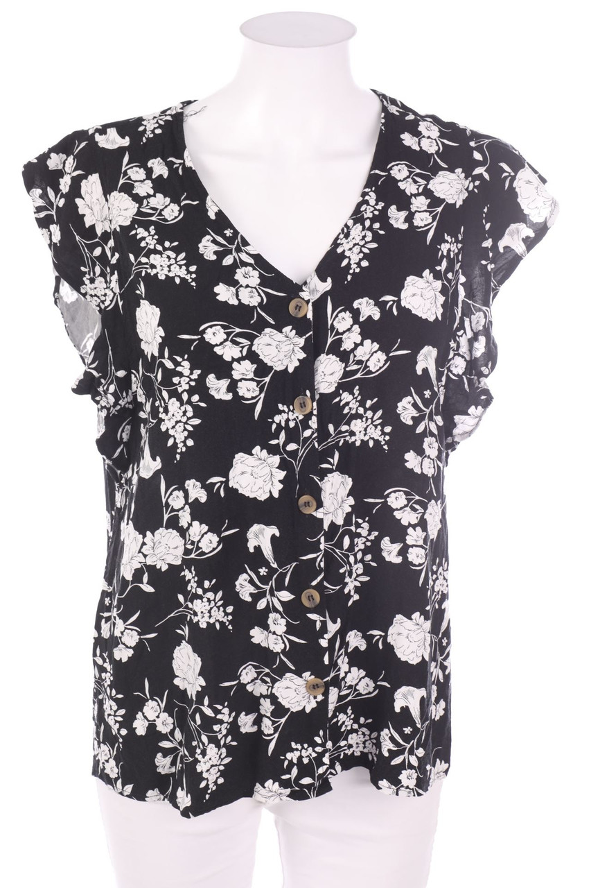 Chicorée - Kurzarm-Bluse - L