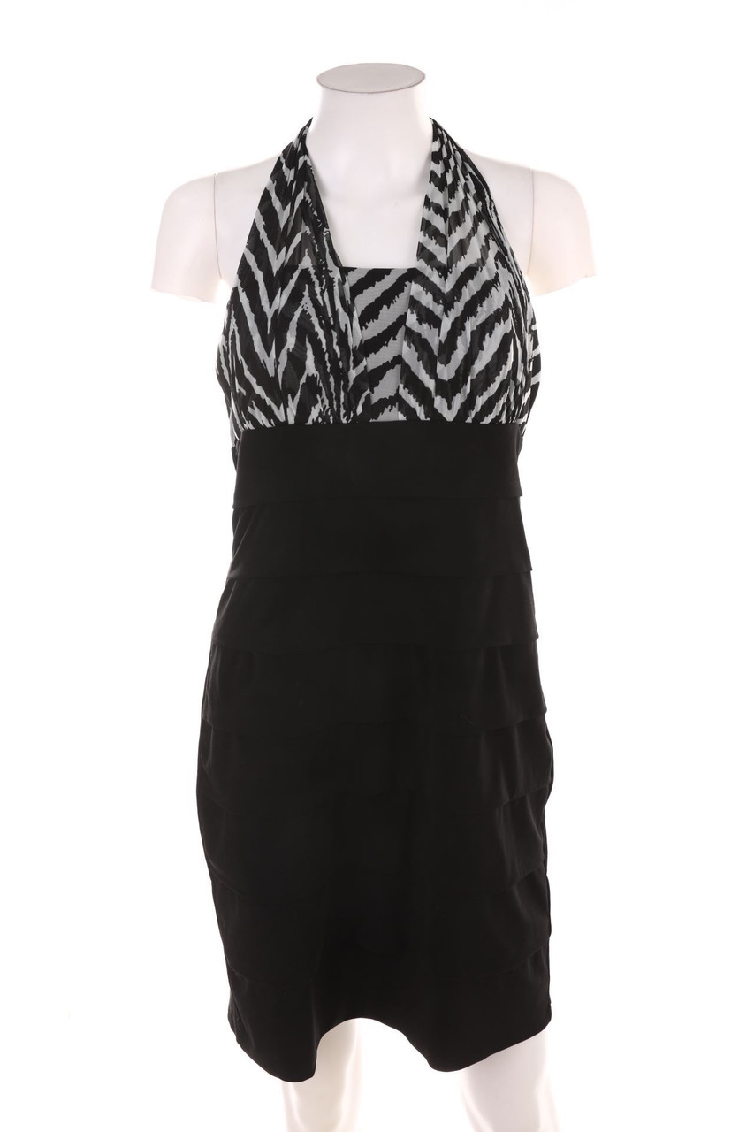 Ohne Label - Neckholder-Cocktailkleid - D 34