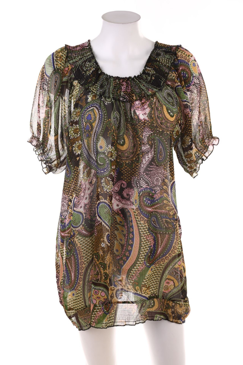 okay - Kurzarm-Bluse - 3XL