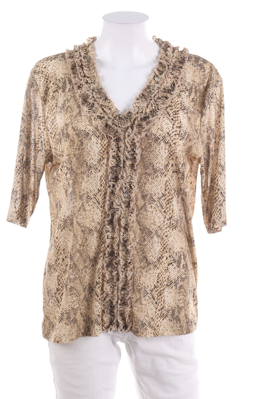 BARISAL - Kurzarm-Shirt mit Animal-Print - D 44-46