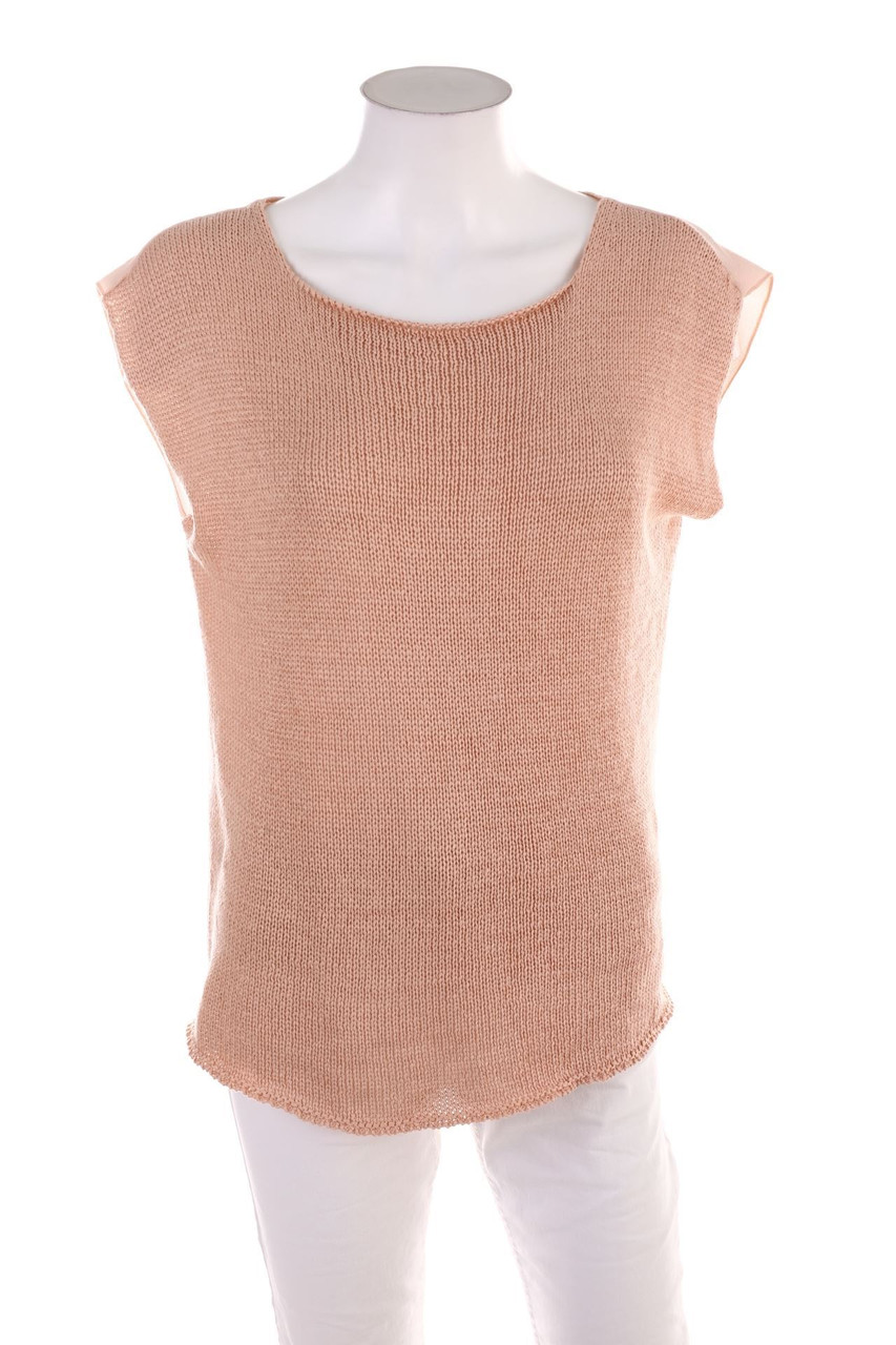 CARTOON - Strick-Blusentop mit Knöpfen - D 40