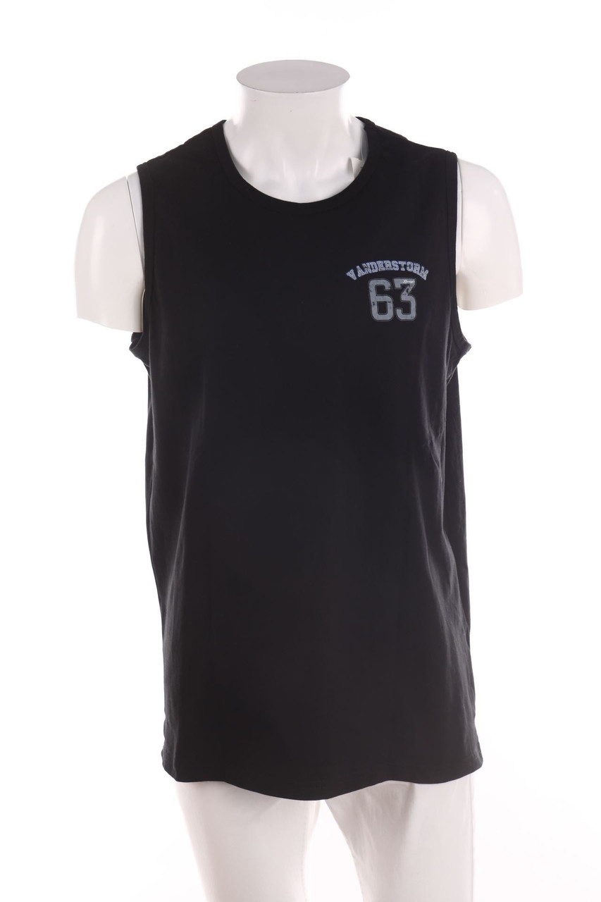JAN VANDERSTORM - Top mit Logo-Print - 52