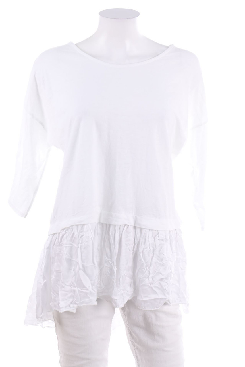 Ohne Label - 3/4-Arm-Shirt im Layer Look - D 42