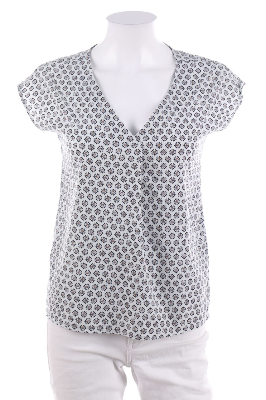 Yessica by C&A - Kurzarm-Bluse mit floralem Muster - D 34