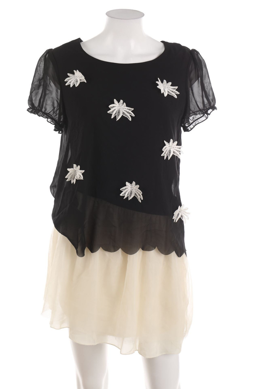 Molly BRACKEN - Kleid im Layer Look mit Applikationen - D 38