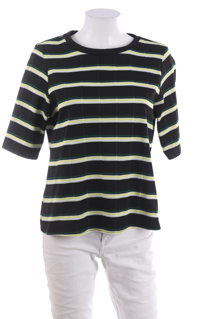 Ben de Lisi - Kurzarm-Shirt mit Streifen - D 38-40