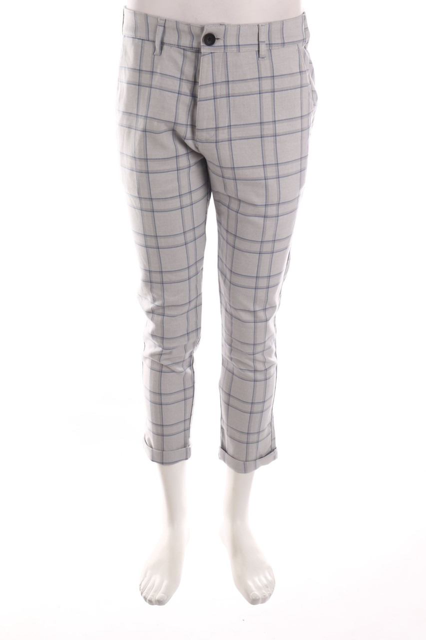 HOLLISTER - Chino-Hose mit Tartan-Muster - W32