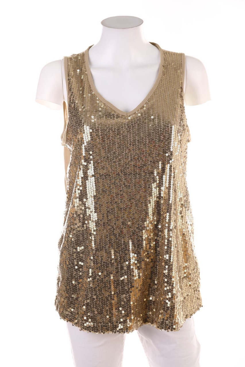blue motion - Pailletten-Top - L