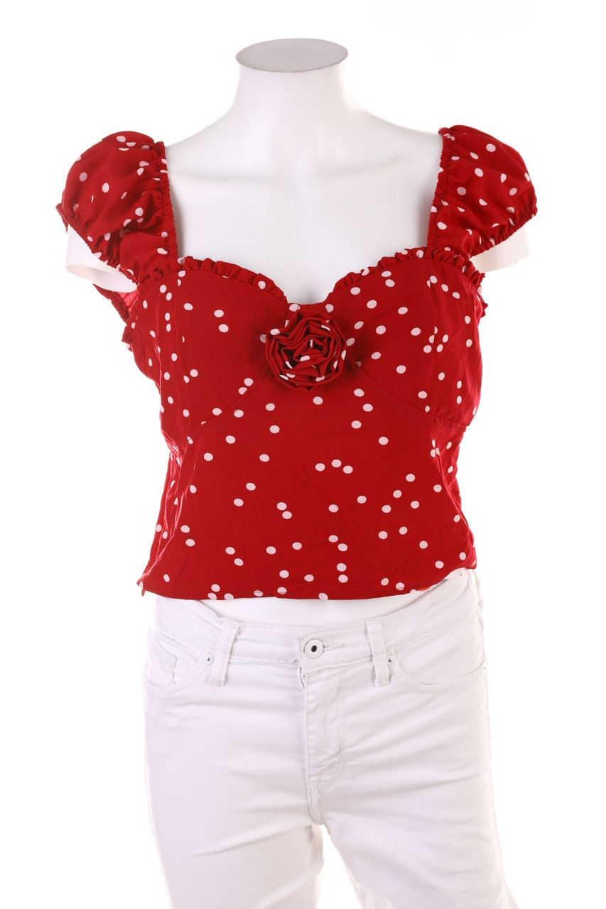 CIDER - Kurzarm-Bluse - XL