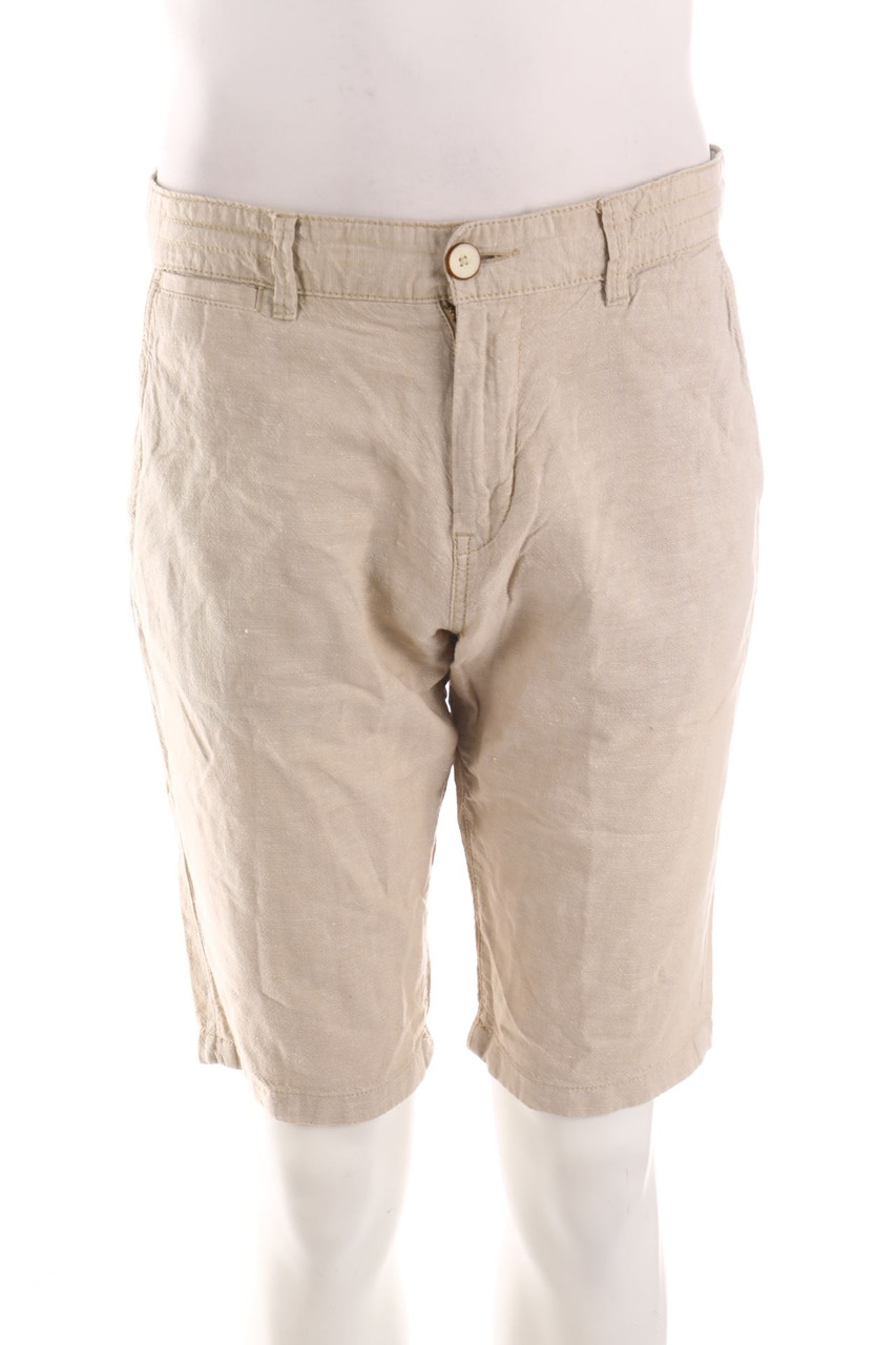 TOM TAILOR - Shorts aus Leinen-Mix - W31