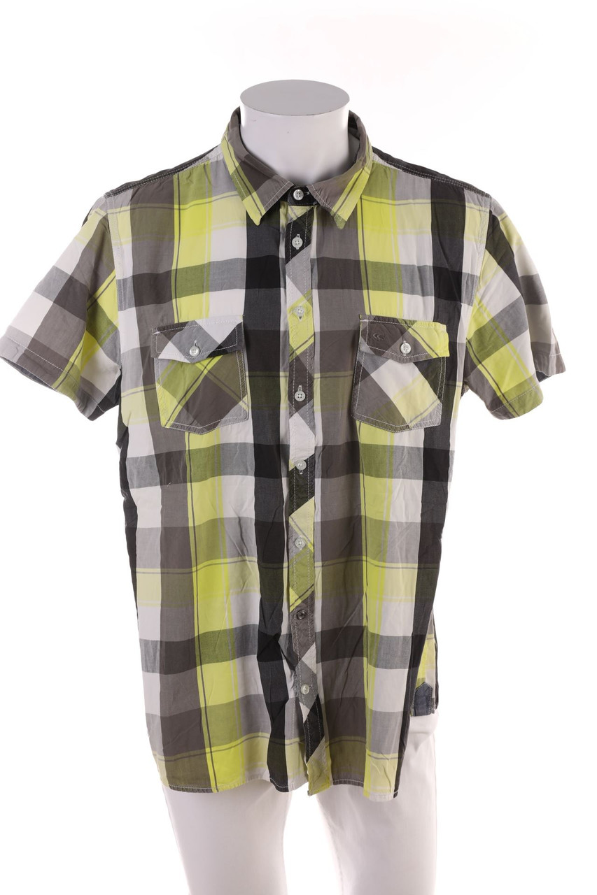 COOL CODE - Kurzarm-Hemd mit Karo-Muster - 2XL