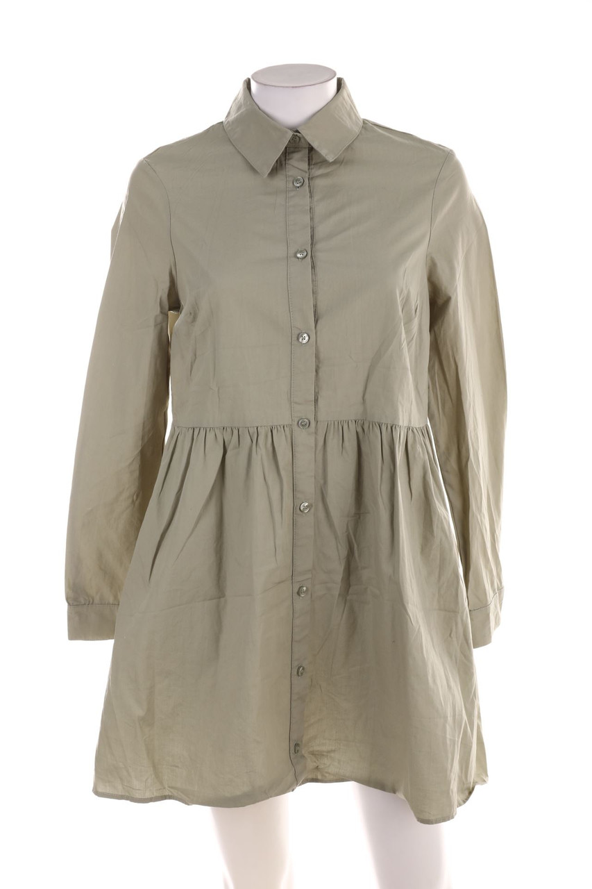 asos DESIGN - Blusenkleid aus Baumwolle - XS