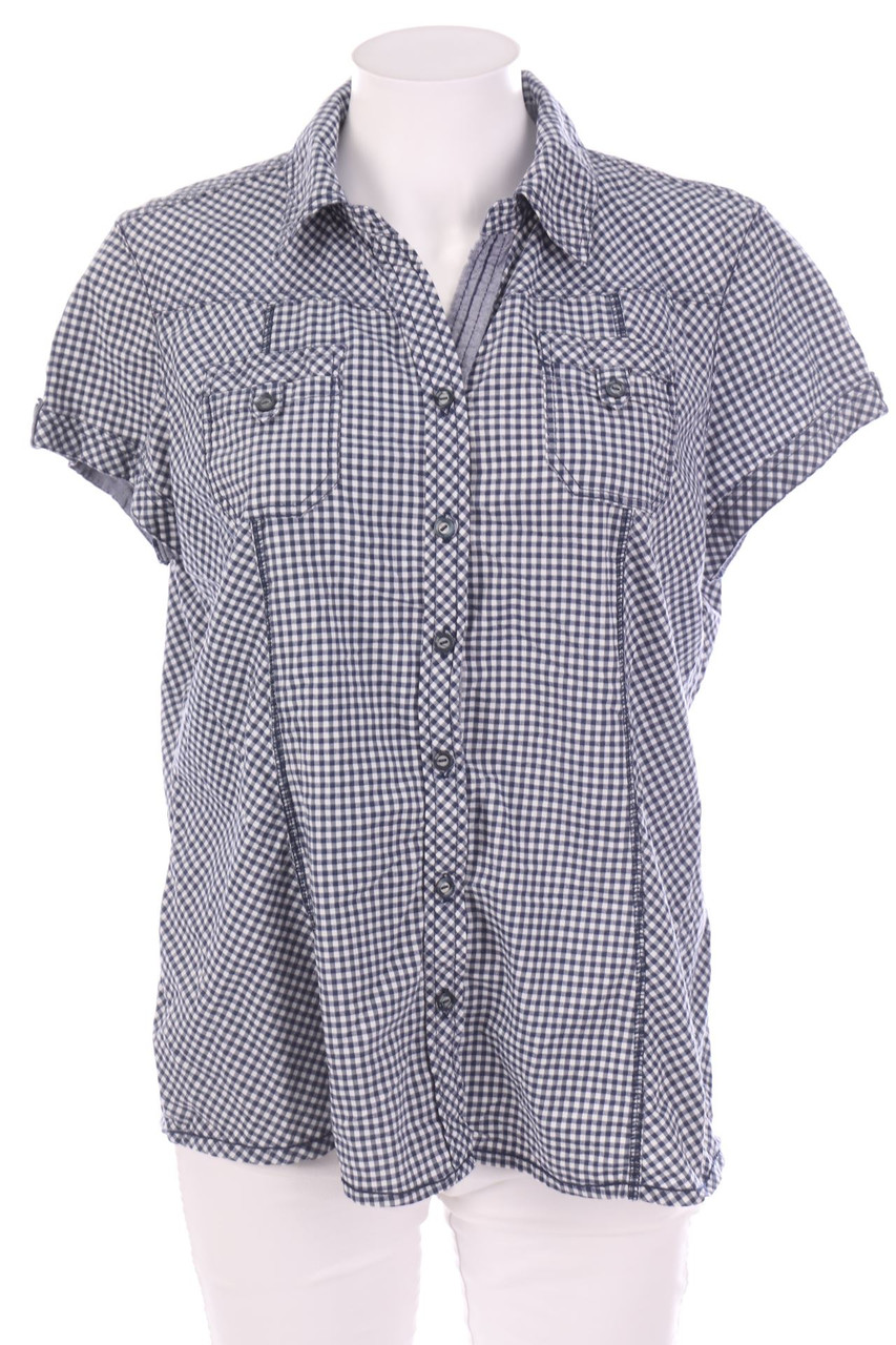 CECIL - Hemd-Bluse mit kurzem Ärmel - M