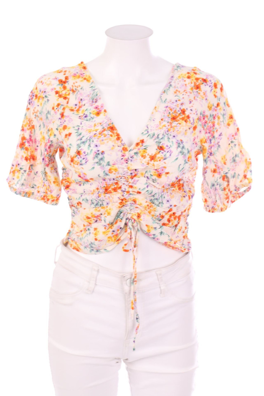 H&M - Kurzarm-Bluse - M