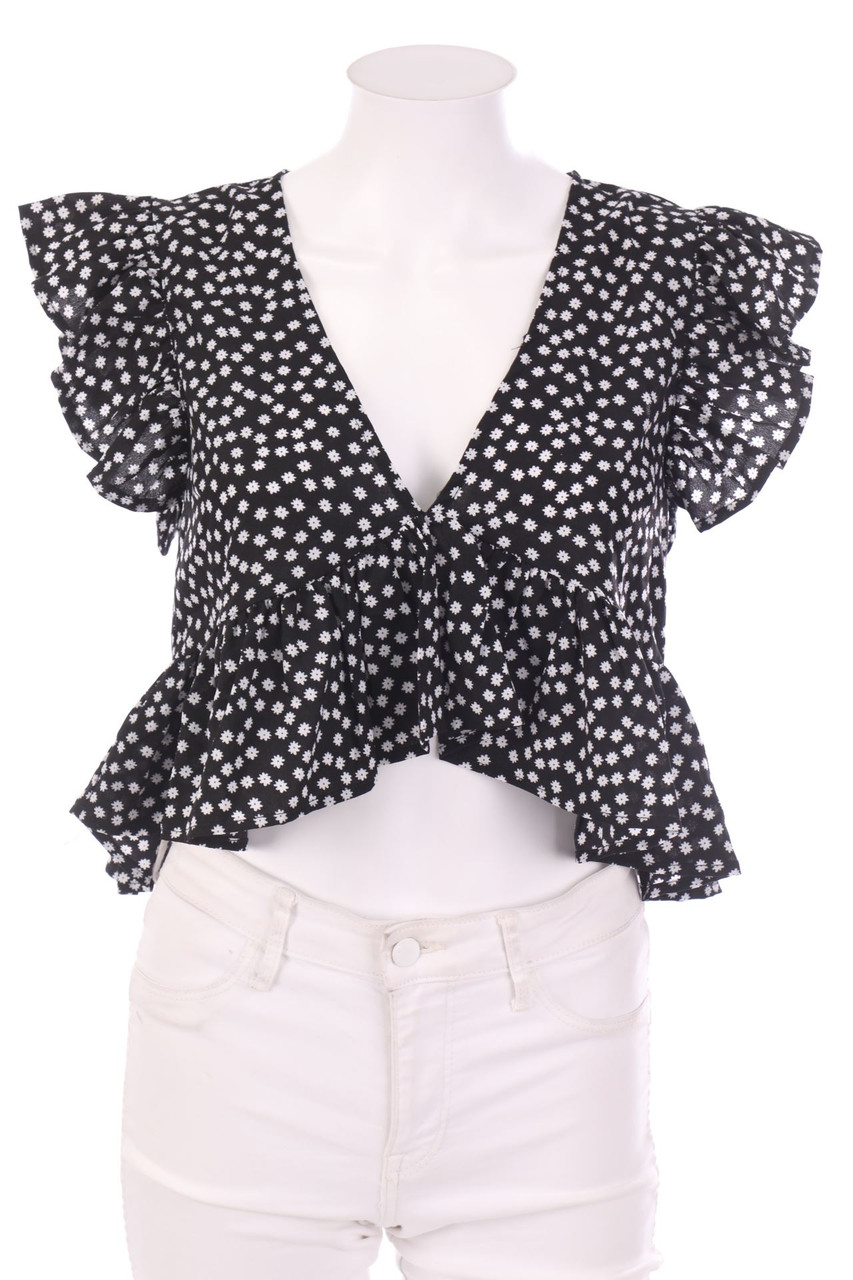 SHEIN - Kurzarm-Bluse - S