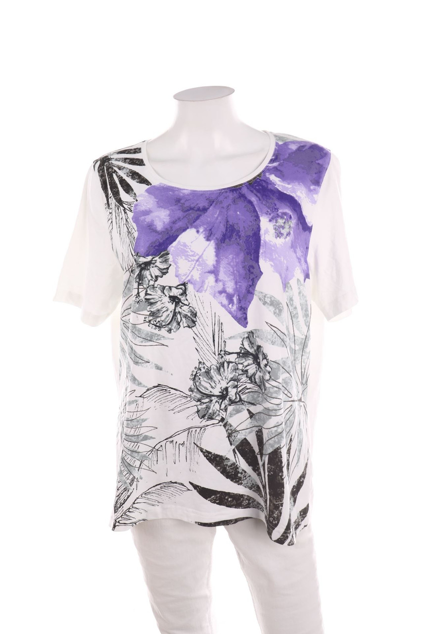 Michèle Boyard - Kurzarm-Shirt - 2XL