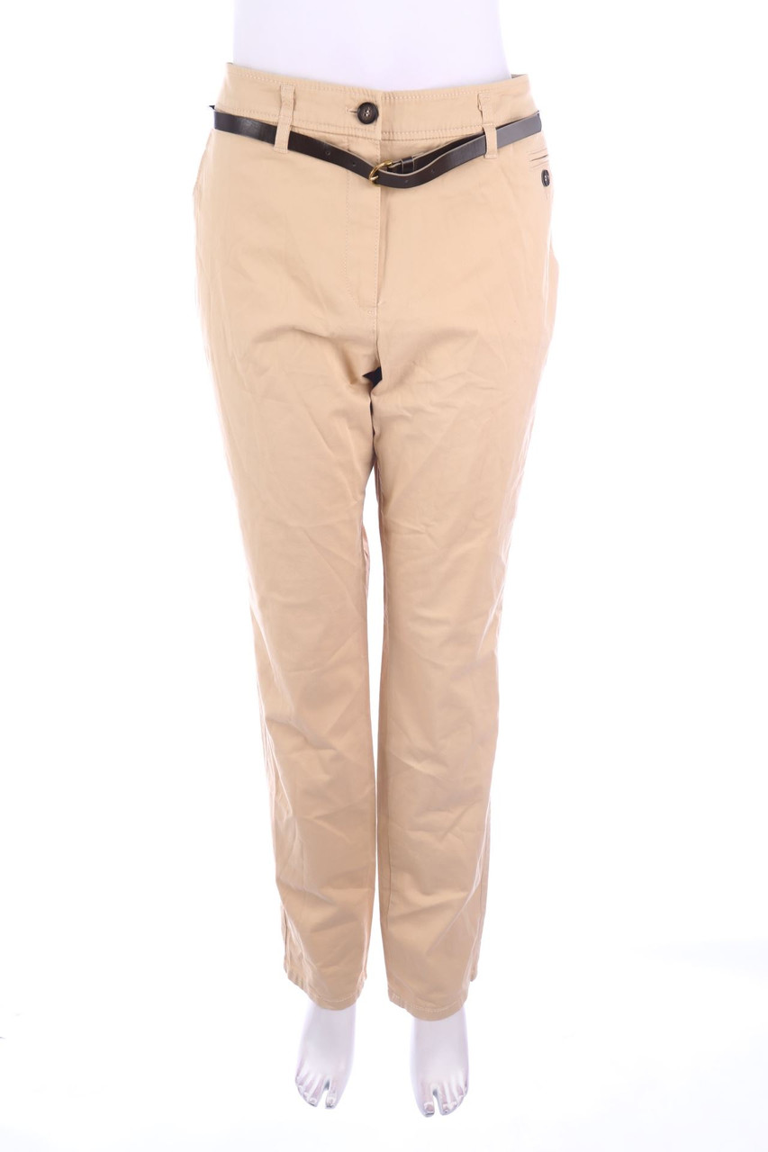 TAIFUN - Chino-Hose mit Gürtel - 2XL