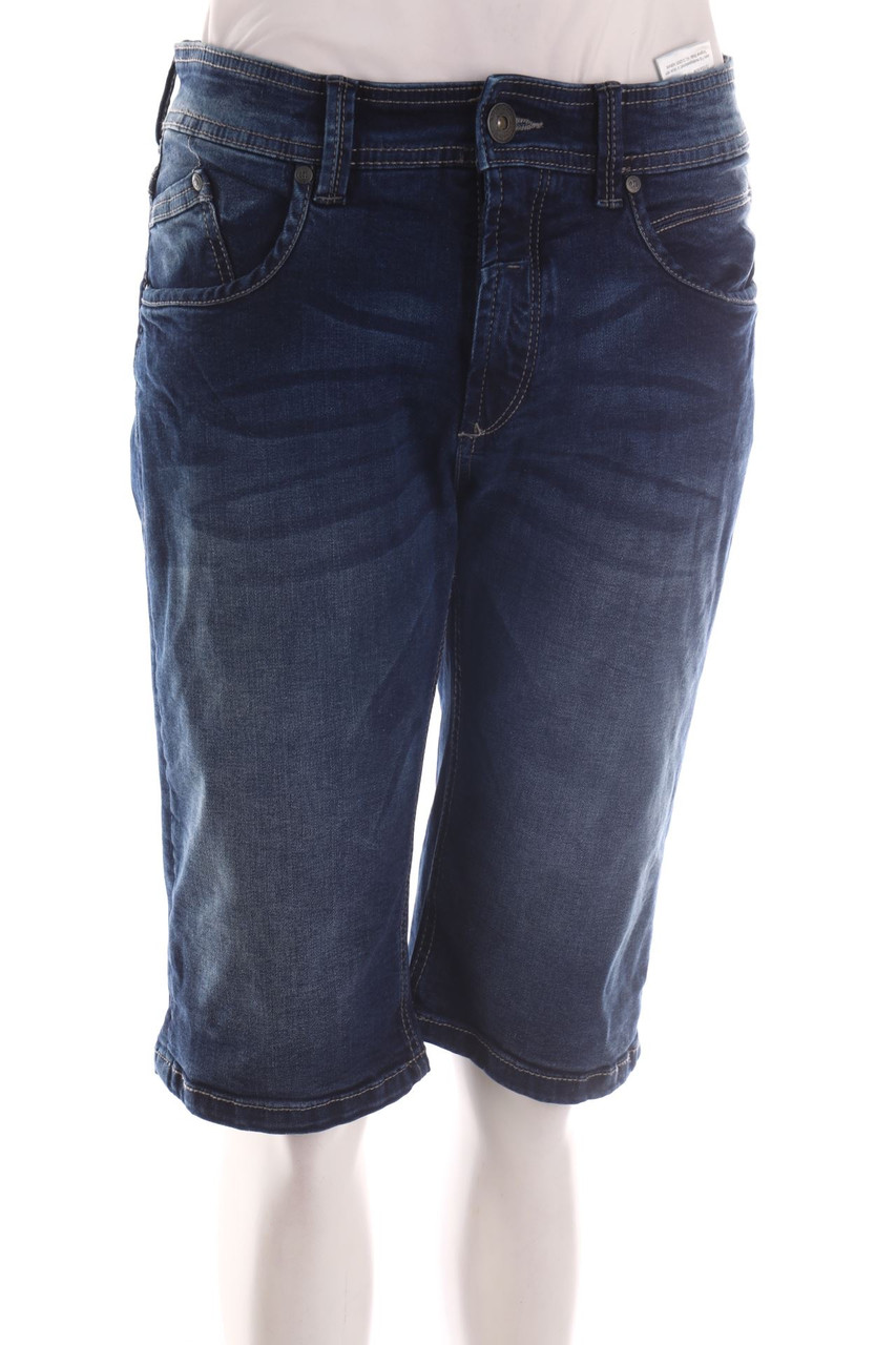Tom Tompson - Dark Denim Jeans-Shorts - S