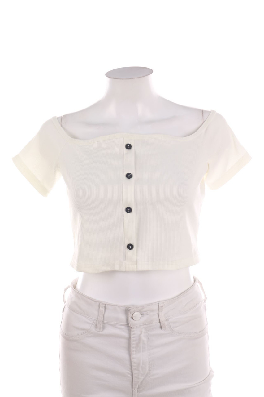 SHEIN - Cropped-Shirt - L