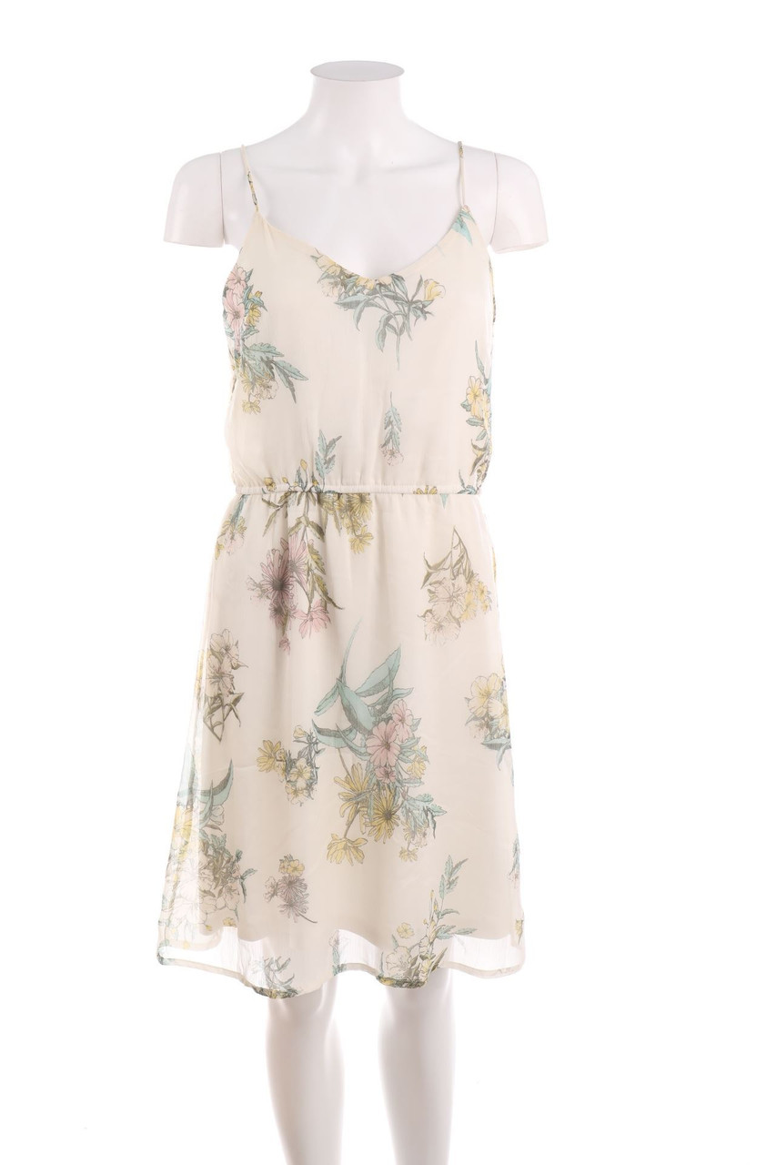 Ohne Label - Minikleid mit Blumen-Print - D 38