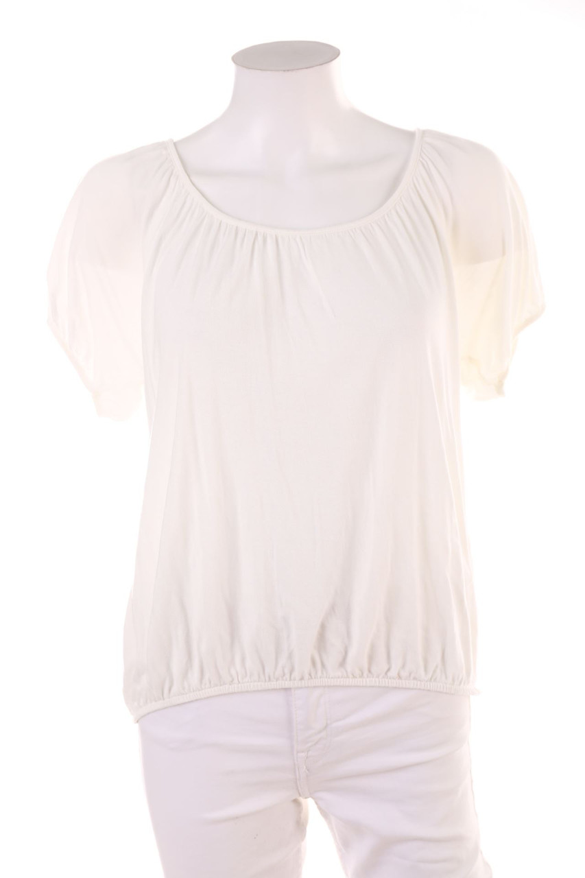 Buffalo - Kurzarm-Bluse - L