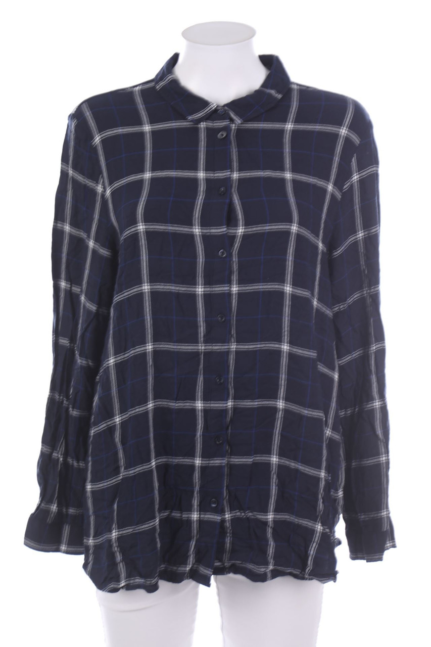 Street One - Karo-Hemd-Bluse - 2XL