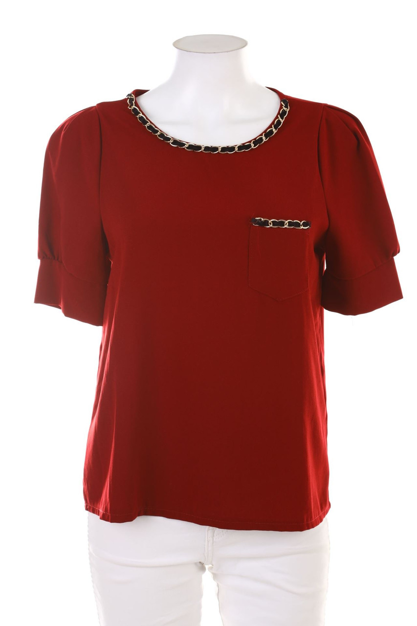 SECONDHAND - Kurzarm-Bluse - L