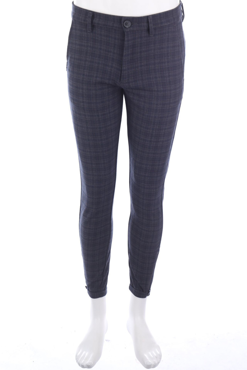 GABBA - Chino-Hose mit Karo-Muster - S