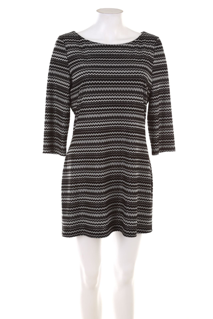 Ohne Label - Minikleid mit Streifen - M