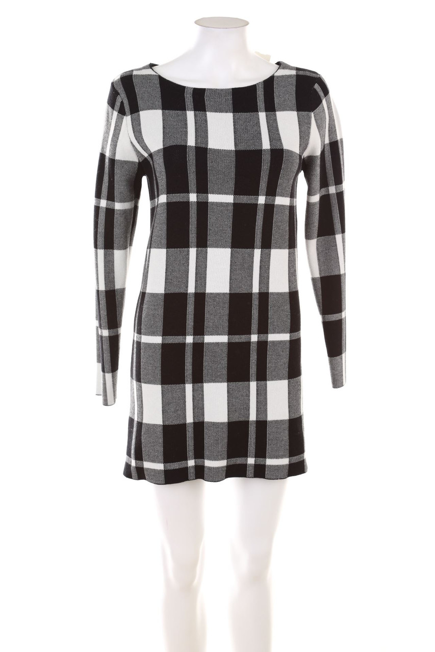 Ohne Label - Karo-Minikleid - M