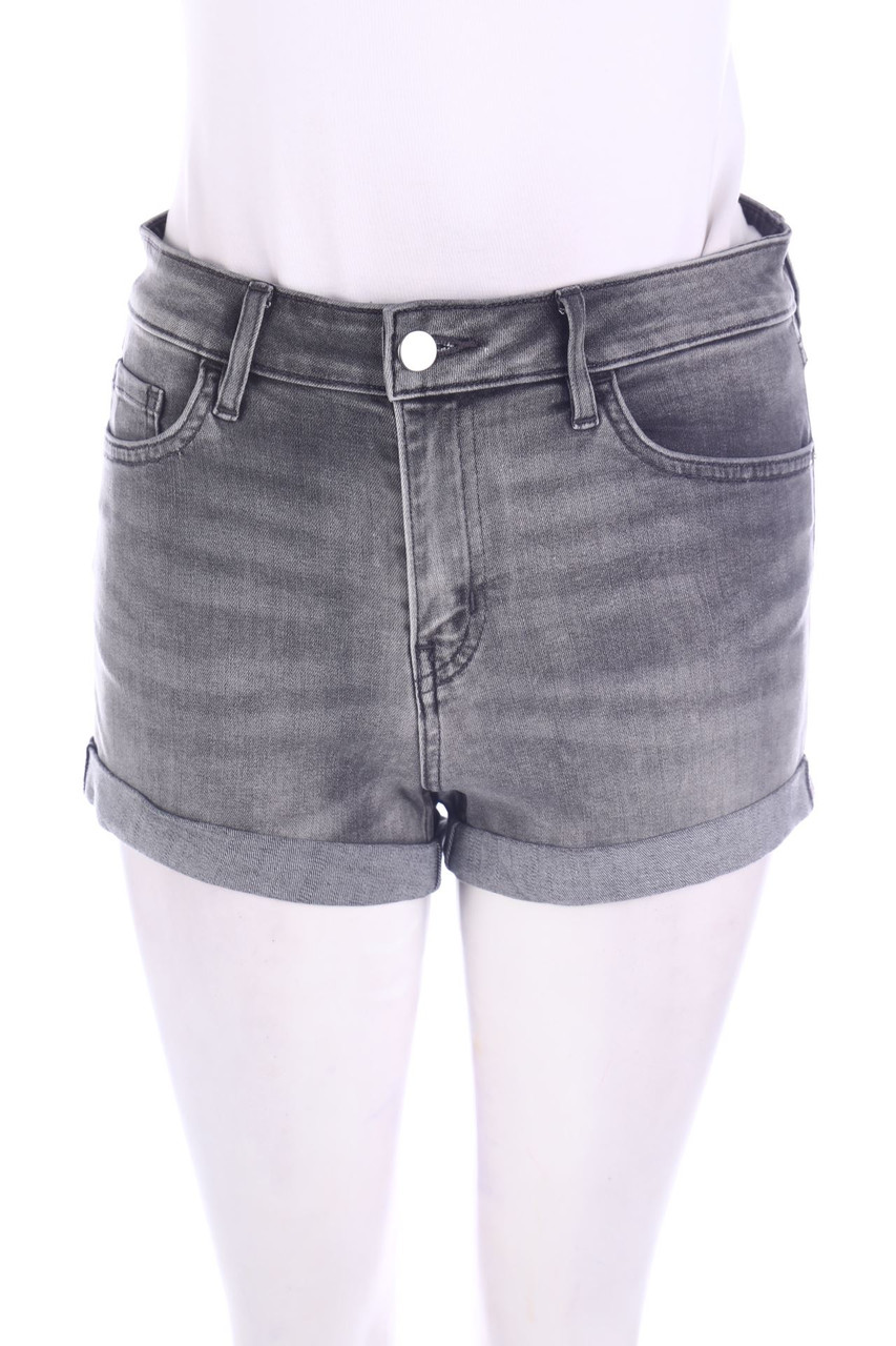 H&M - Used Look Jeans-Shorts - S