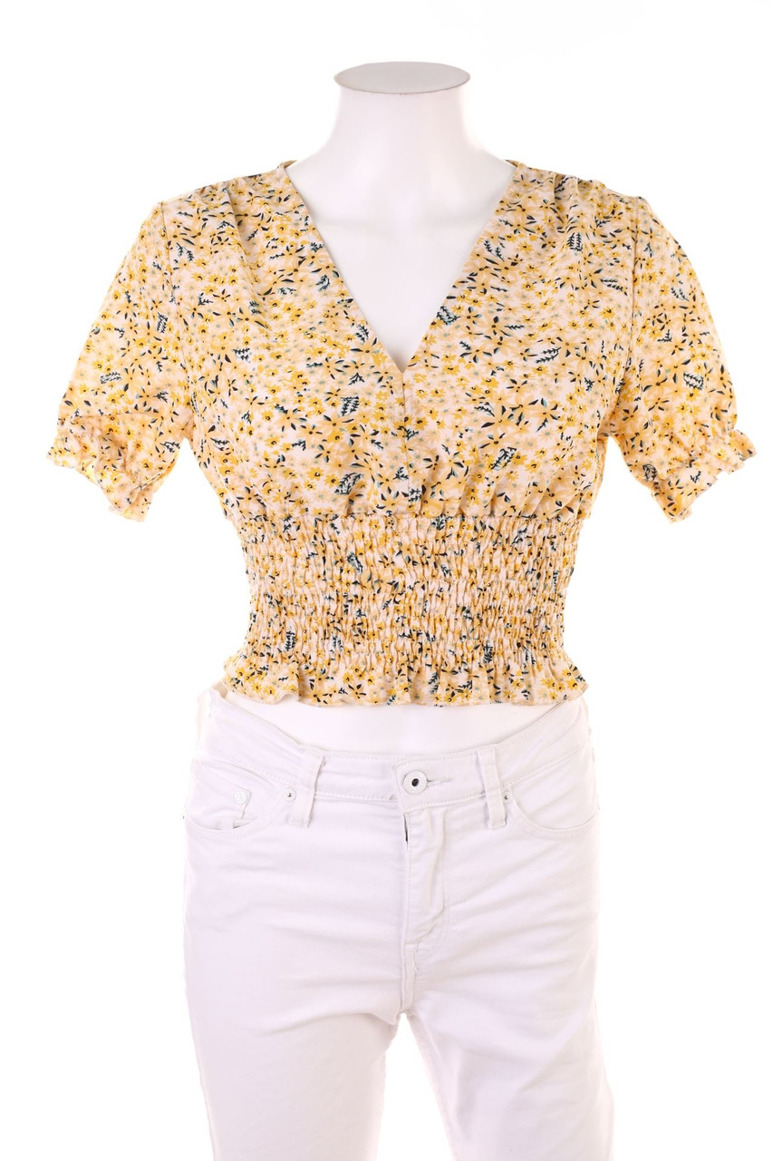 SHEIN - Kurzarm-Bluse - M