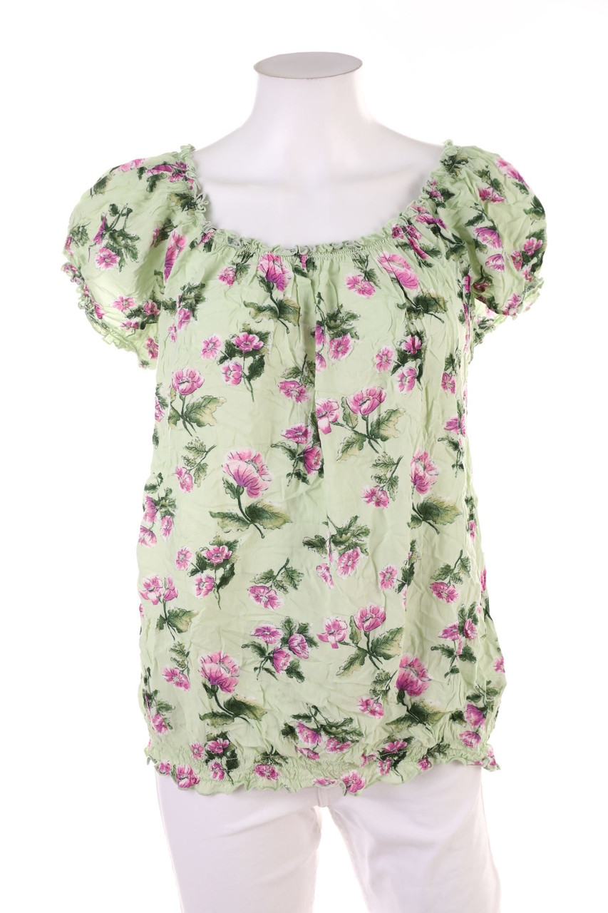 Laura Torelli - Kurzarm-Bluse - L