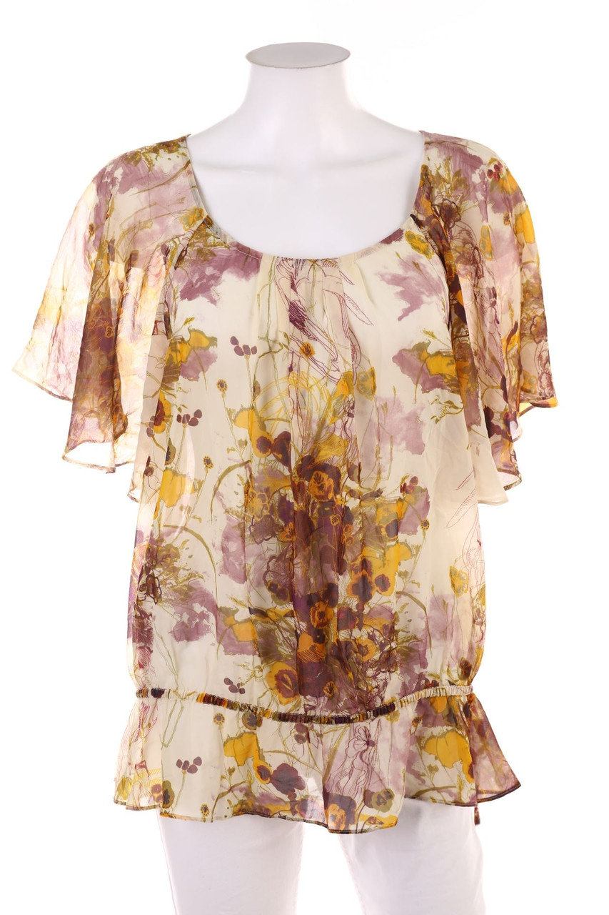 H&M - Kurzarm-Bluse - XL