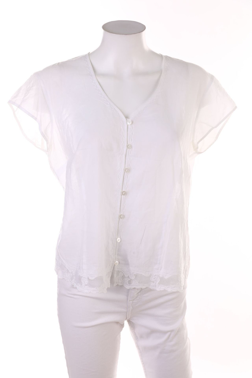 GERRY WEBER - Baumwoll-Bluse - L