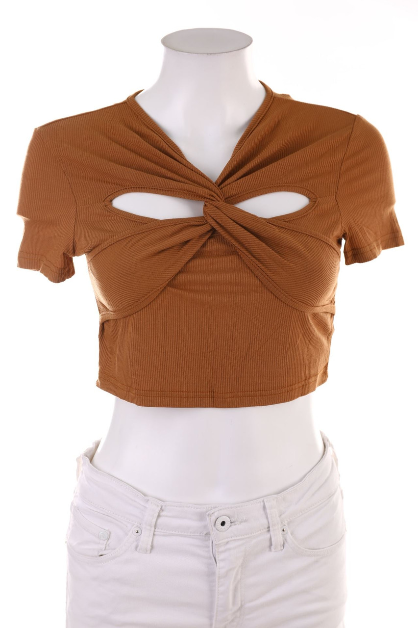 SHEIN - Cropped-Shirt - S
